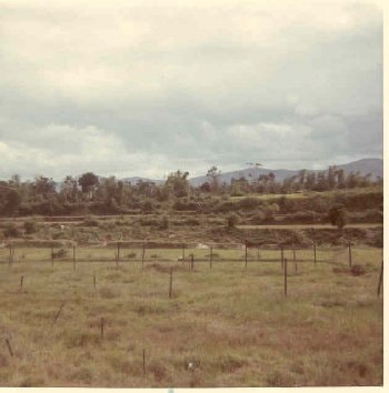 View from bunker 14 at LZ Ross