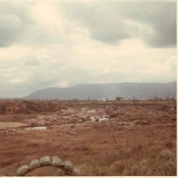 View from bunker 19 at LZ Ross