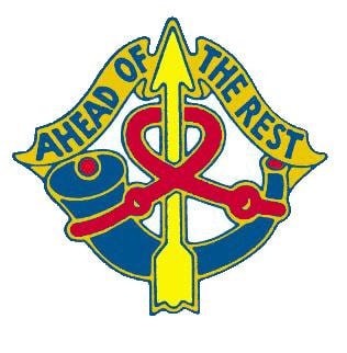 196th Light Infantry Brigade Ahead of the Rest emblem